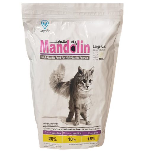 غذای خشک گربه ماندولین مدل CA02 وزن 2.5 کیلوگرم