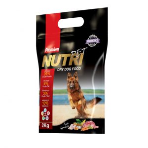 غذای خشک سگ پروبیوتیک نوتری پت مدل Premium 29 Percent مقدار 2 کیلوگرم | غذای خشک سگ پروبیوتیک نوتری پت مدل Premium 29 Percent مقدار ۲ کیلوگرم