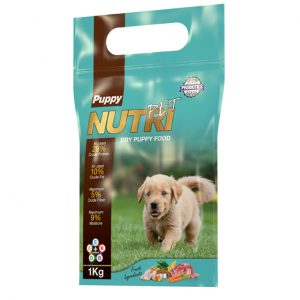 غذای خشک پروبیوتیک توله سگ نوتری پت مدل پاپی مقدار 1 کیلوگرم | Nutri Pet Puppy Probiotic Dry Puppy Food 1