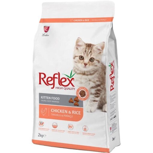 غذای خشک بچه گربه رفلکس- Reflex kitten dry food 2kg