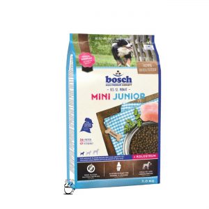 غذای خشک بوش مخصوص توله سگ های نژاد کوچک 3kg | mini juniorbosch