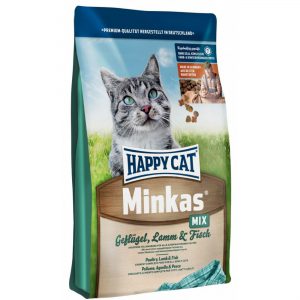 غذای گربه هپی کت مینکاس پرفکت میکس (۱۰ کیلوگرم) |Happy cat Minkas Perfect Mix