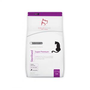 غذای خشک گربه عقیم شده سلبن وزن 2.5 کیلوگرم | celebone Sterilised