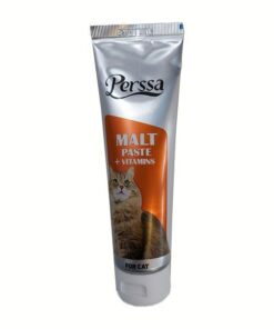 خمیر مالت گربه پرسا مدل malt+vitamin وزن 100 گرم